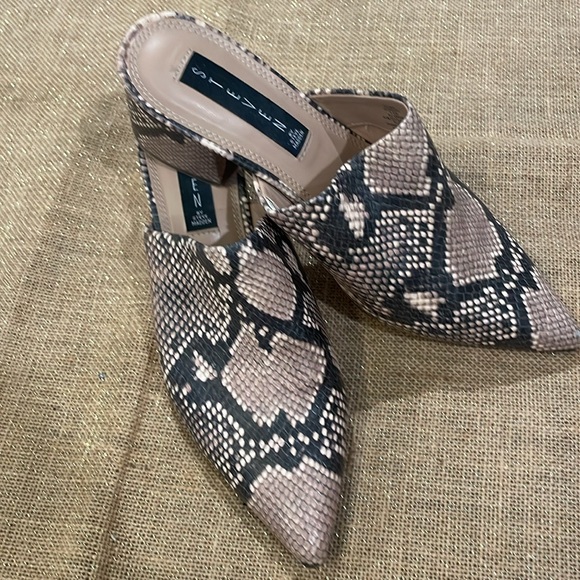Steven snake print mules - Picture 4 of 5